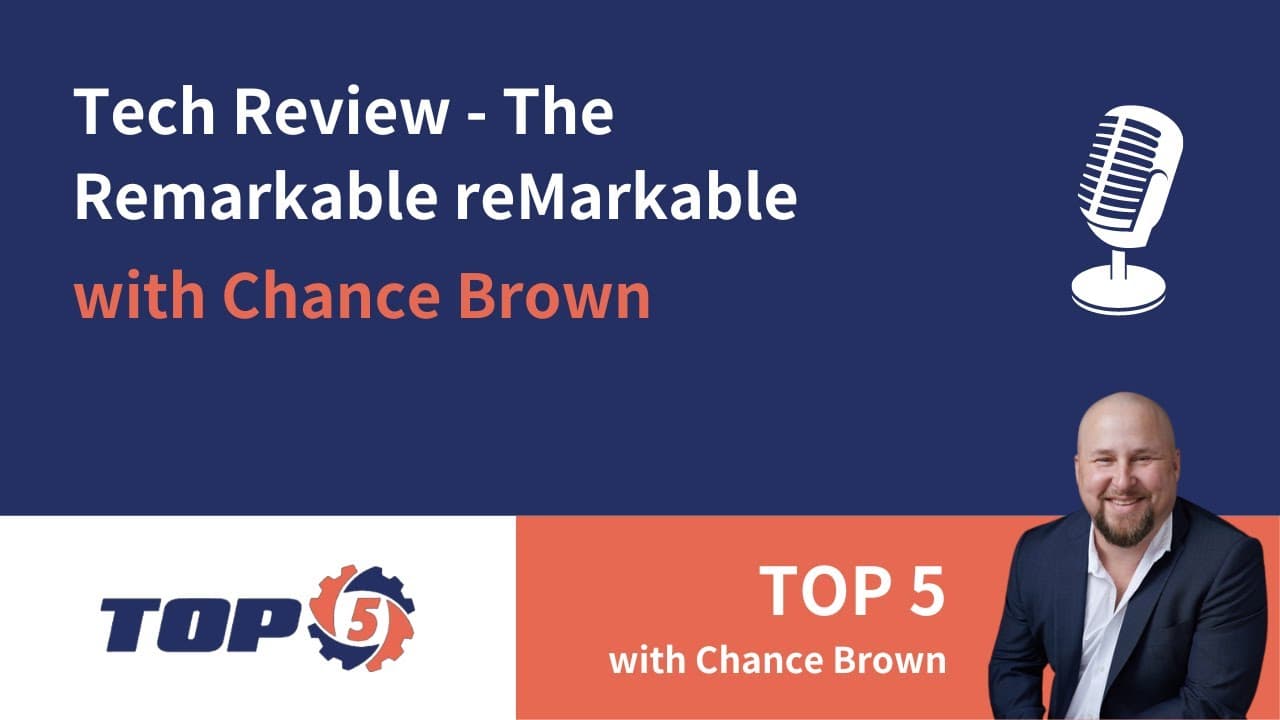 Tech Review - The Remarkable reMarkable