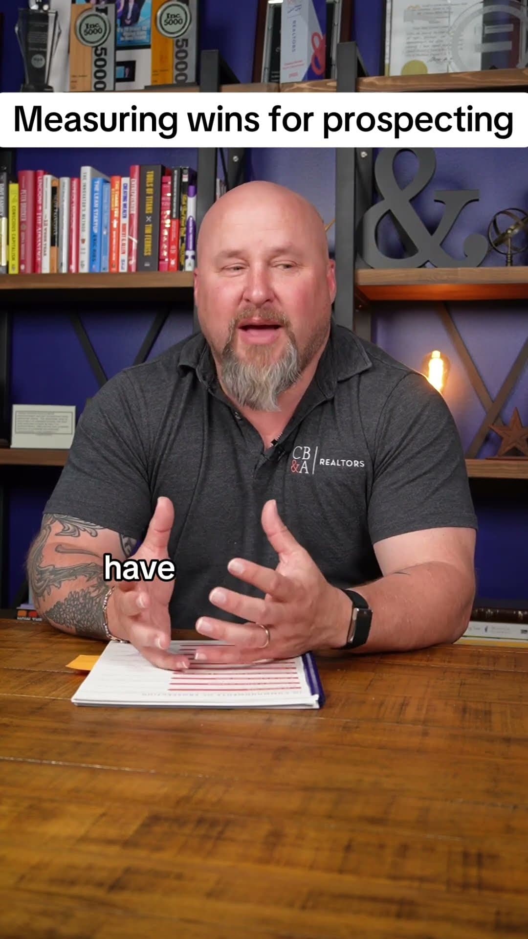 When prospecting, focus on deepening relationships and have fun