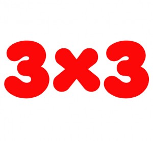 3x3