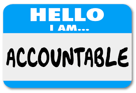 Be Accountable
